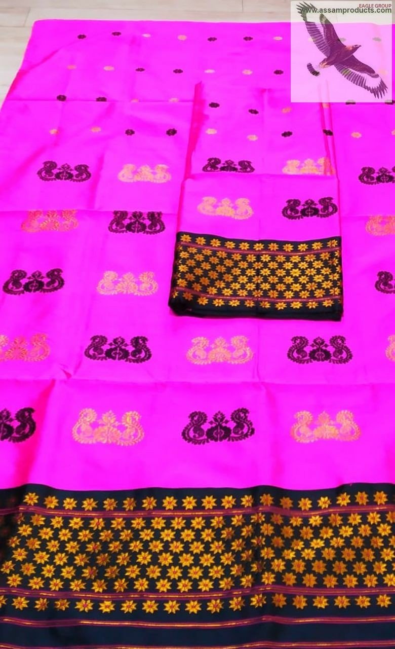 #Eagle Handloom Mixed Silk Mekhela Sador /0025004W001