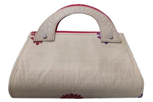 Pure Hand stitched Assam Handloom Handbag / 03550006001