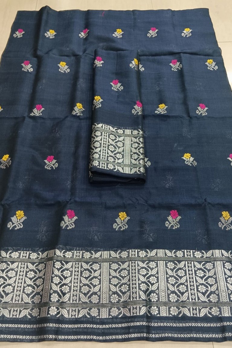 Handloom Kesa Paat Cotton Mekhela Sador with Blouse Material/ 0263000F001