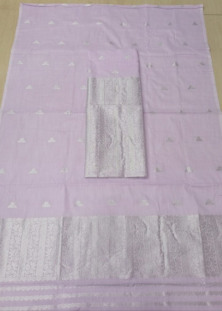 Cotton Mekhela Sador With Blouse Material / 03530003001