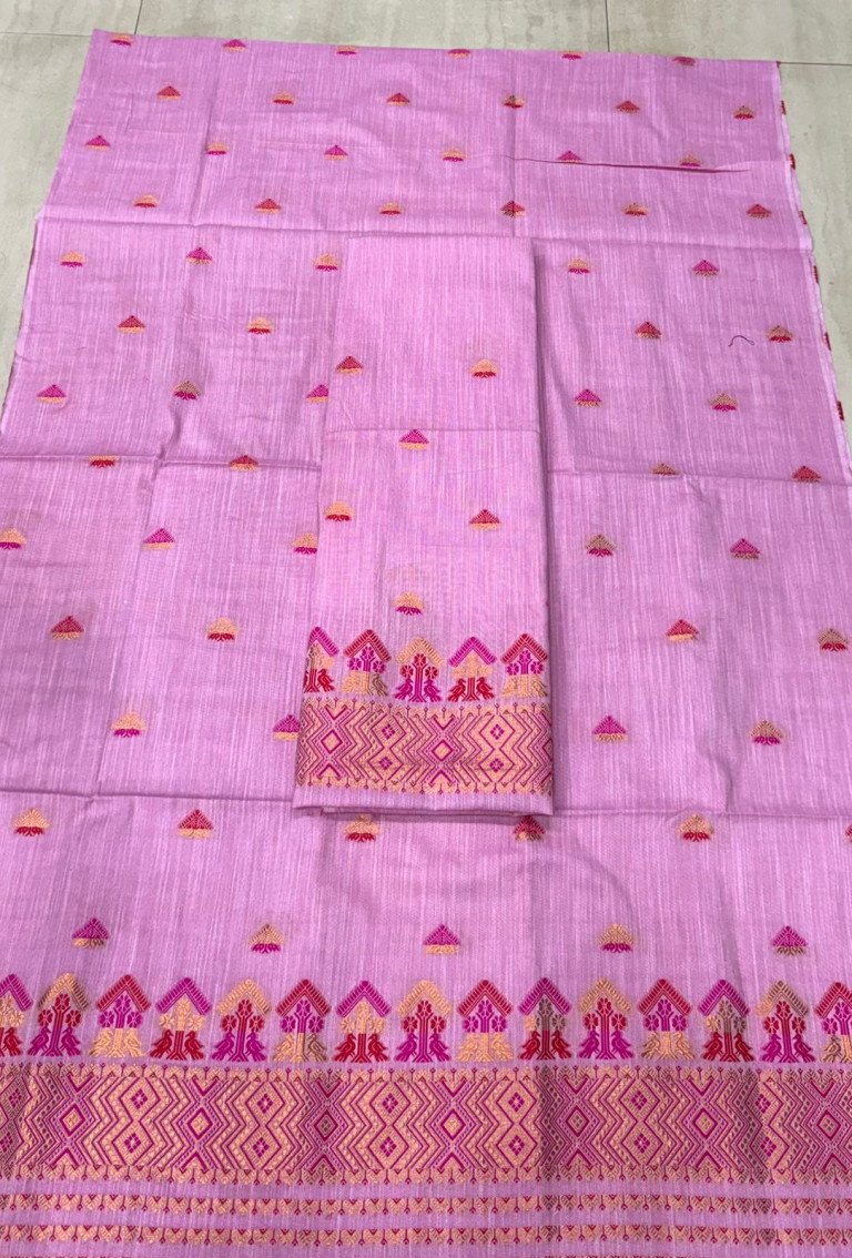 Cotton Mekhela Sador With Blouse Material / 0263000P001