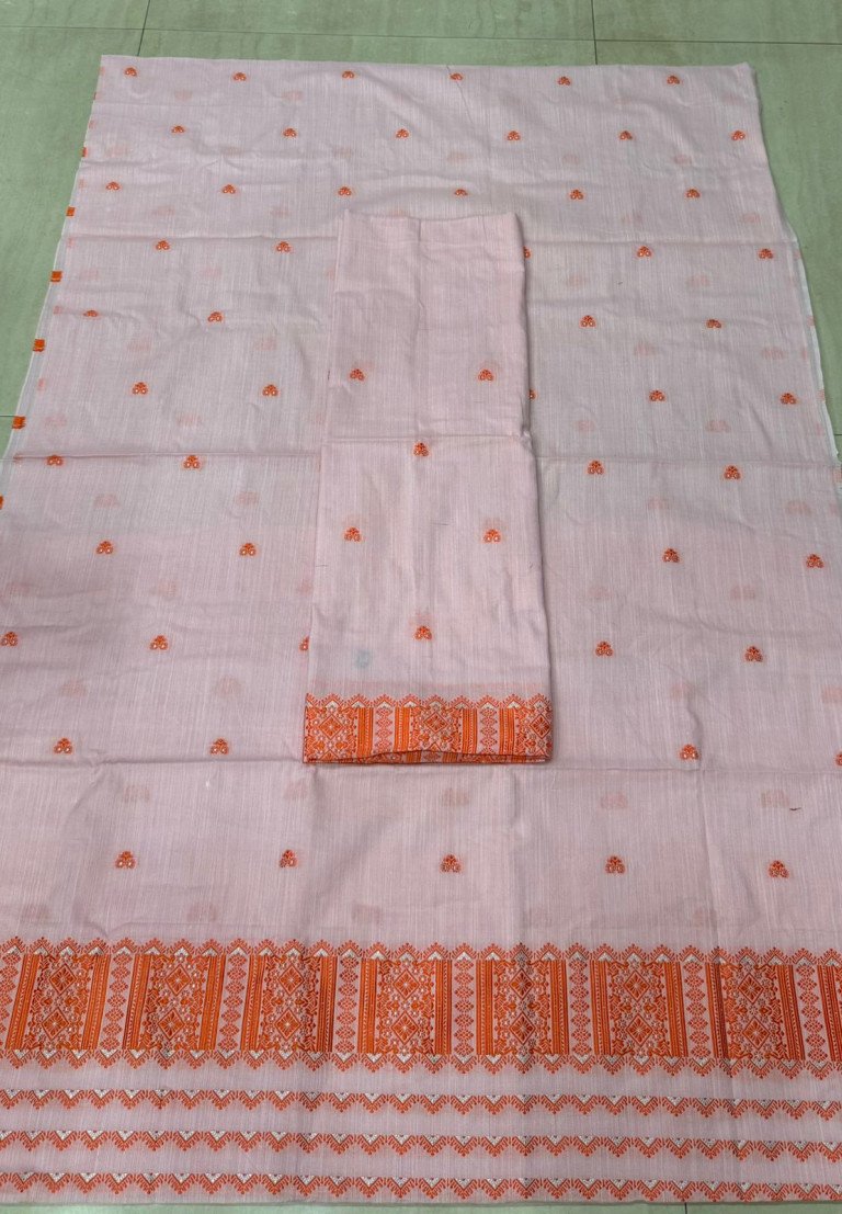 Cotton Mekhela Sador With Blouse Material / 0263000P001