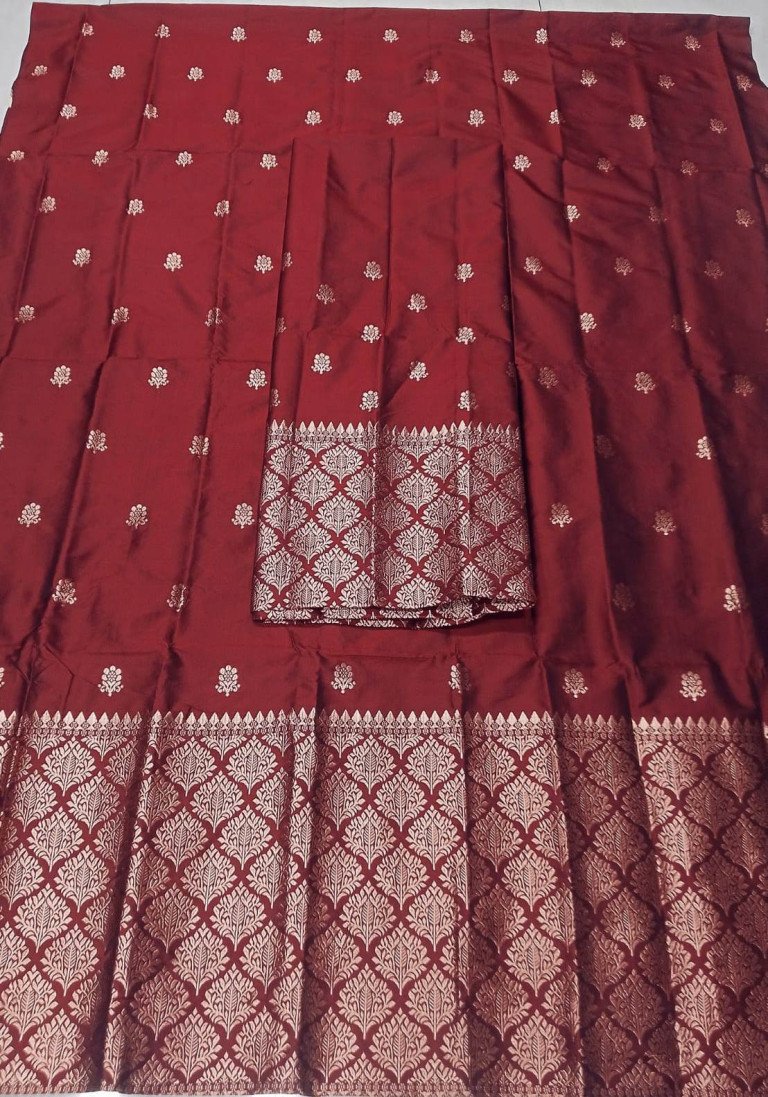 MIXED SILK MEKHELA SADOR WITH BLOUSE MATERIAL/ মিক্সড চিল্ক মেখেলা চাদৰ ব্লাউজৰ কাপোৰৰ সৈতে/ 02210013001
