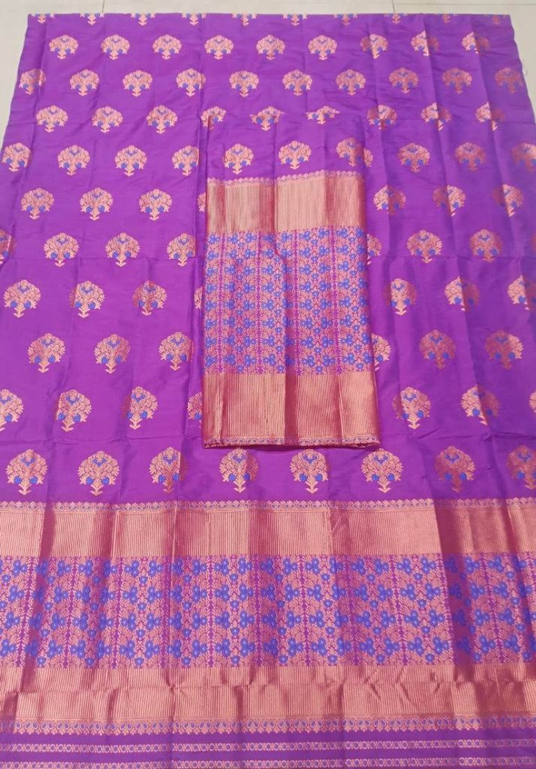 MIXED SILK MEKHELA SADOR WITH BLOUSE MATERIAL/ মিক্সড চিল্ক মেখেলা চাদৰ ব্লাউজৰ কাপোৰৰ সৈতে/ 02210012001