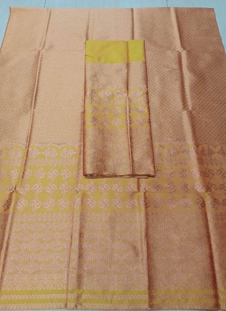 MIXED SILK MEKHELA SADOR WITH BLOUSE MATERIAL/ মিক্সড চিল্ক মেখেলা চাদৰ ব্লাউজৰ কাপোৰৰ সৈতে/ 03020007001
