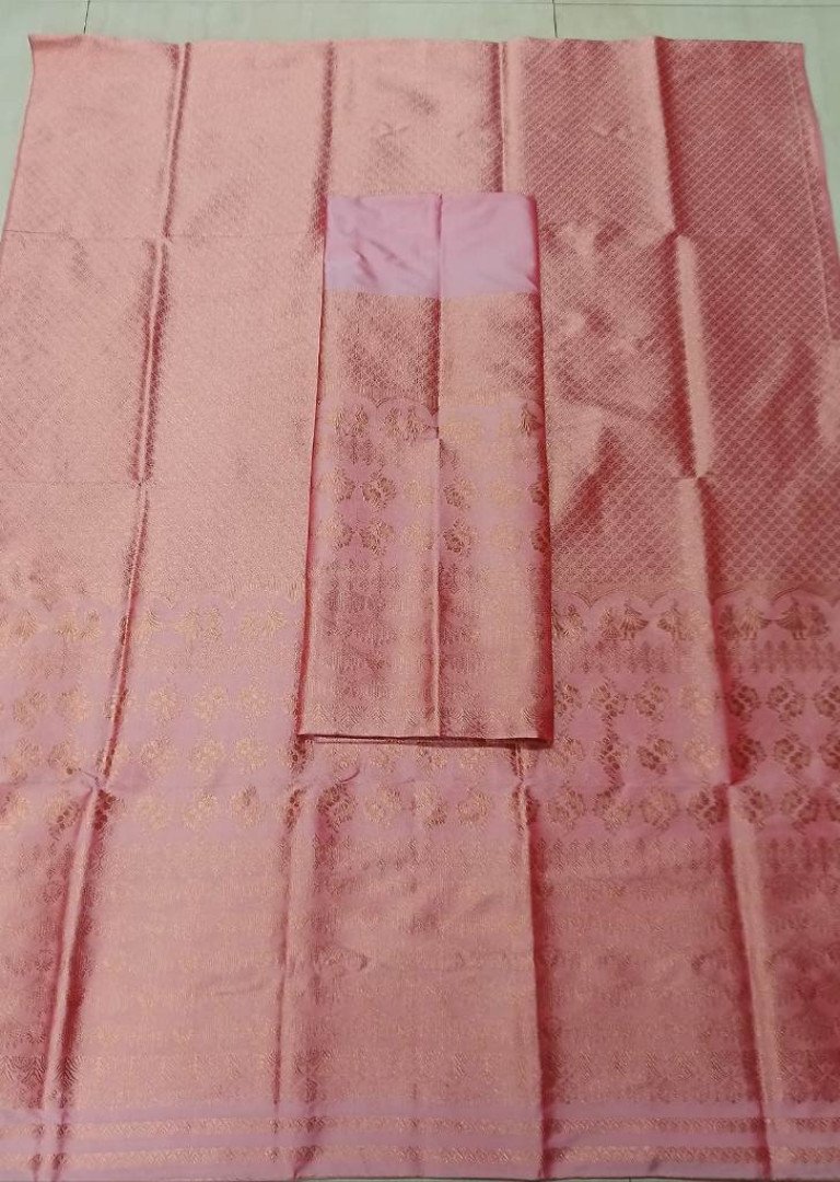 MIXED SILK MEKHELA SADOR WITH BLOUSE MATERIAL/ মিক্সড চিল্ক মেখেলা চাদৰ ব্লাউজৰ কাপোৰৰ সৈতে/ 03020007001