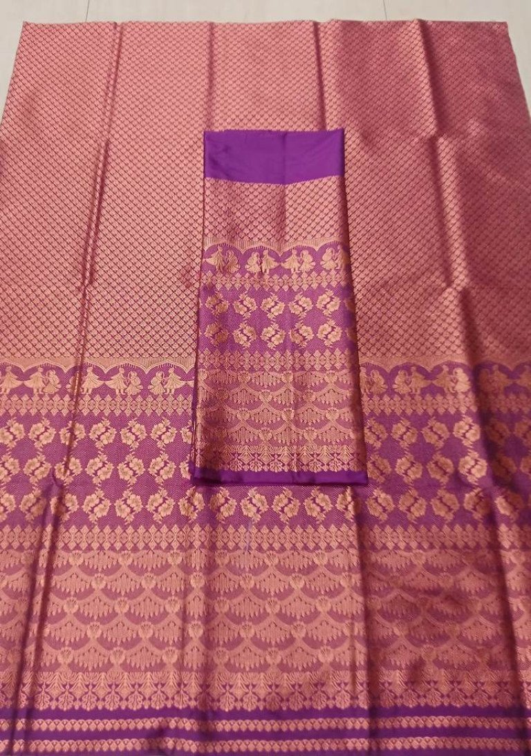 MIXED SILK MEKHELA SADOR WITH BLOUSE MATERIAL/ মিক্সড চিল্ক মেখেলা চাদৰ ব্লাউজৰ কাপোৰৰ সৈতে/ 03020007001